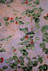 Gustave Caillebotte Canvas Paintings - Nasturtiums